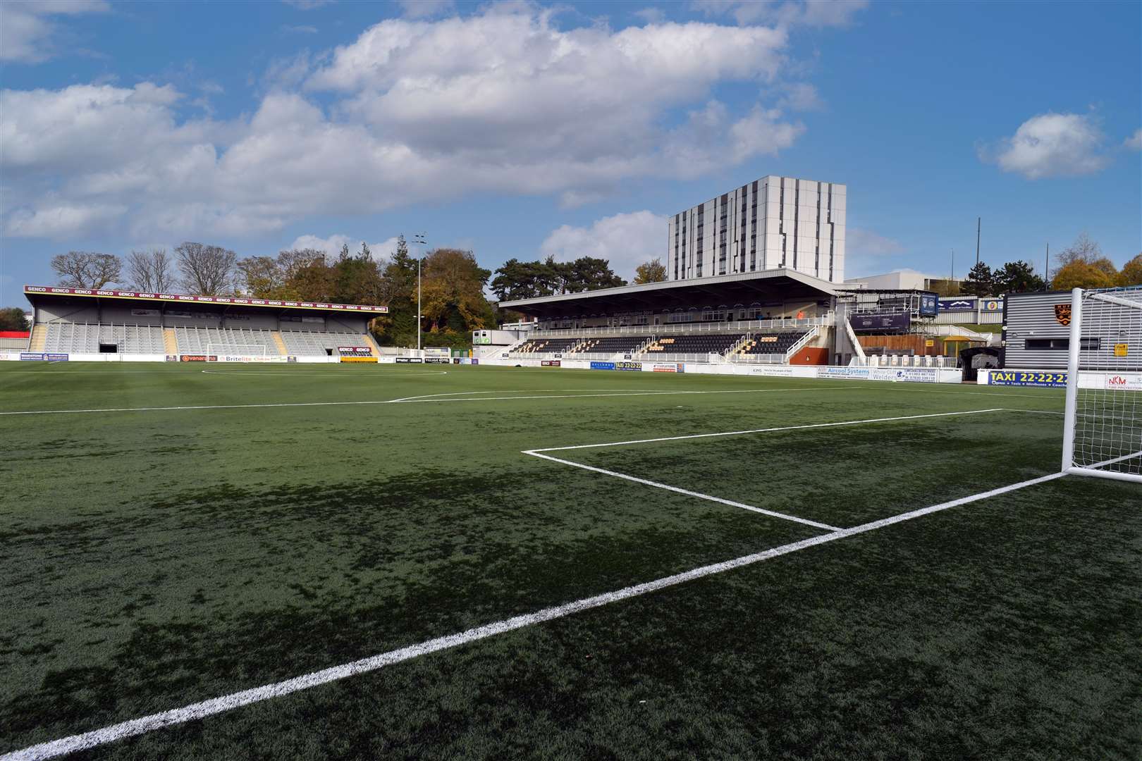 Maidstone United have joined a campaign to ban gambling advertising and sponsorship in football Picture: Keith Gillard