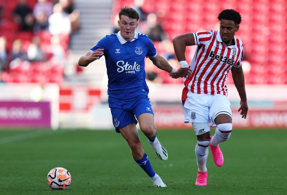 Stoke City play Everton in a pre-season friendly, with both clubs sponsored by gambling firms (Picture: Matt McNulty/Getty Images)