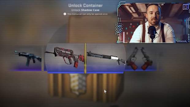 Coffezilla opens a Counter-Strike 2 weapon case in his newest video.