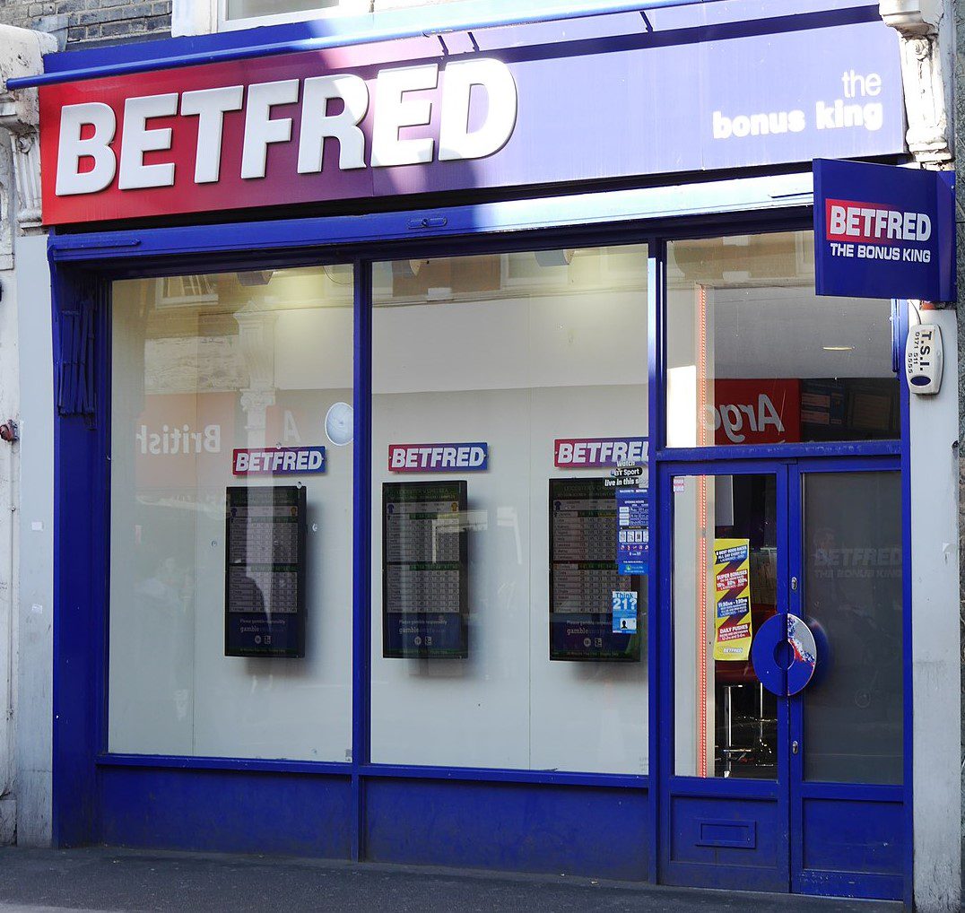 Betfred fined £2.8m by Gambling Commission