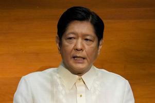 Philippine President Ferdinand Marcos Jnr. Photo: AP