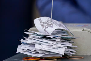 FILE – Winning bookmakers betting tickets at Ascot Racecourse on September 03, 2022 in Ascot, England. (Photo by Alan Crowhurst/Getty Images)