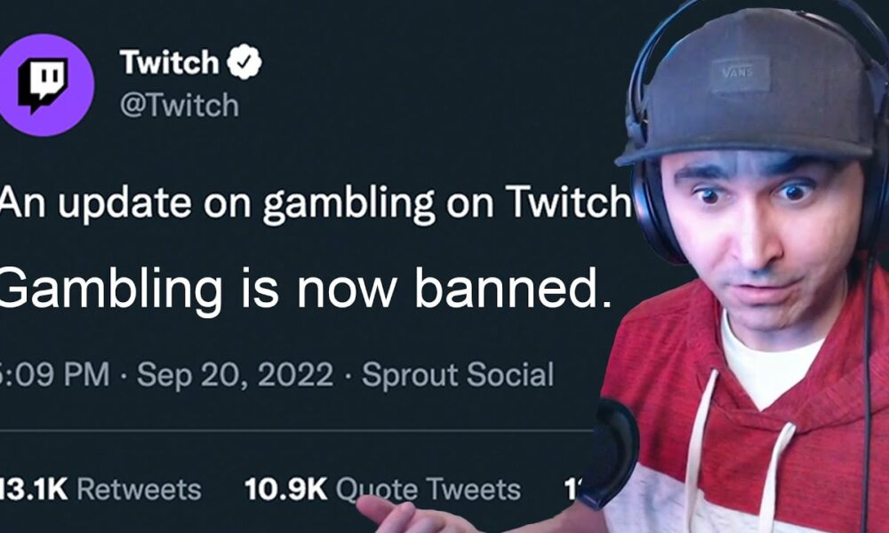 Top Streamers xQc, Pokimane, Ninja, & More React to Twitch’s Gambling Ban