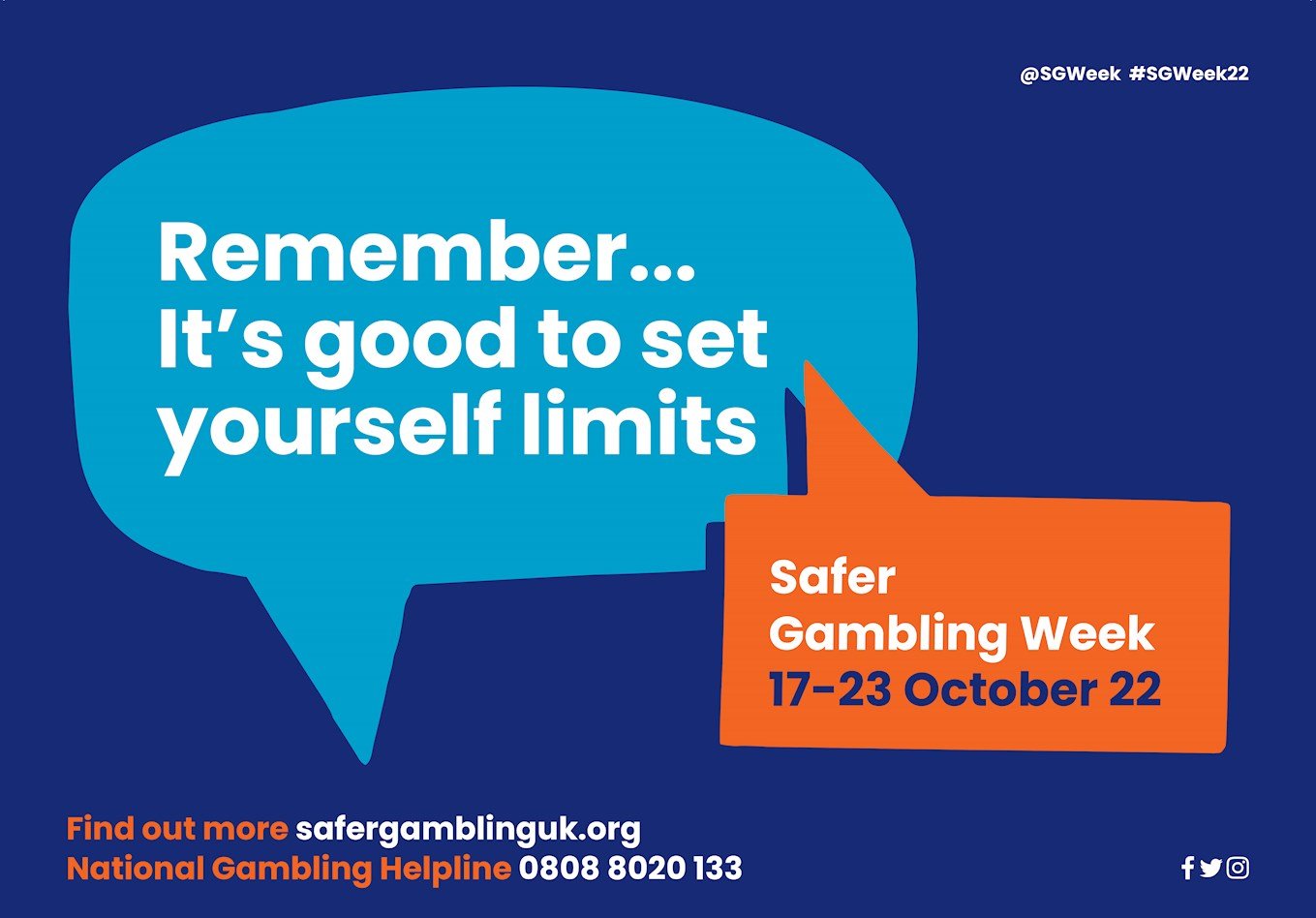 📝 City support Safer Gambling Week