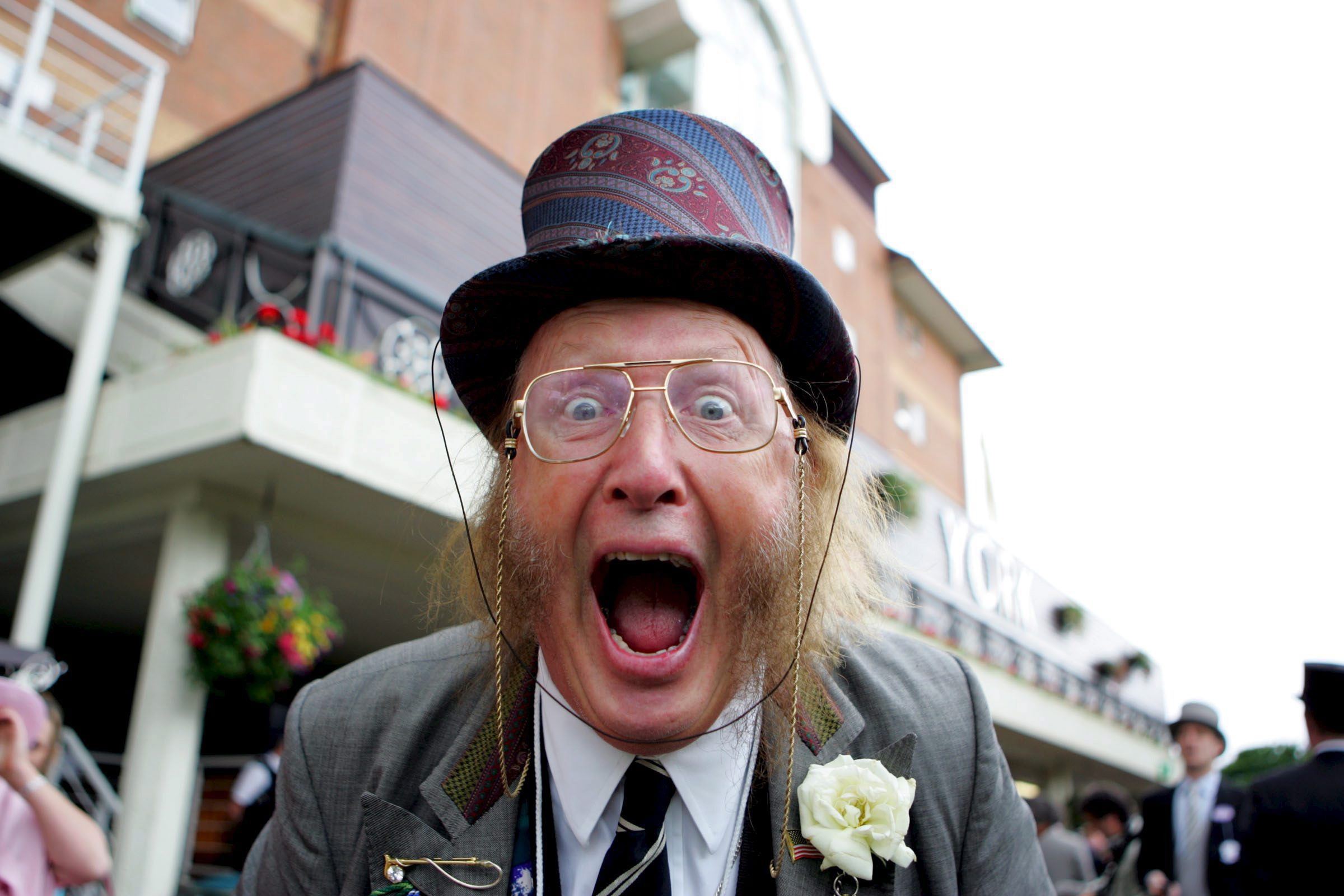 John McCririck's coverage of horse racing betting was legendary