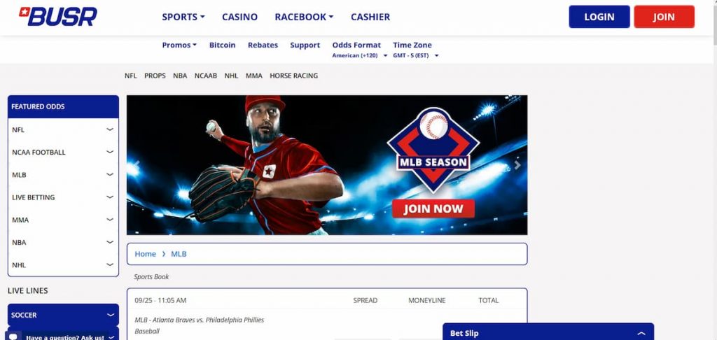 BUSR Online Gambling SIte