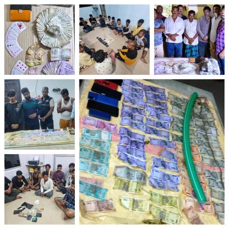 Police Apprehend 45 Persons For Gambling & Seize Over Rs 1 Lakh In Odisha’s Ganjam