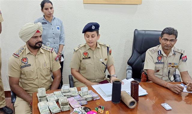 8 held for gambling, Rs 6L seized in Ludhiana