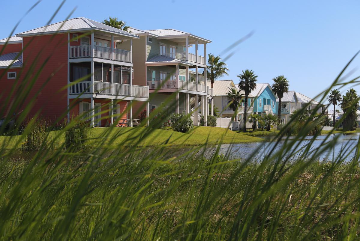 Luxury vacation rentals on Mustang Island outside Corpus Christi, where tourists flock for wild beaches and rich fishing in the bay.