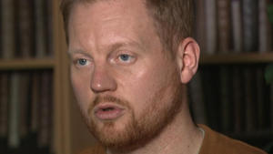 A recovering addict talks to Sky News about the impact gambling had on his life.