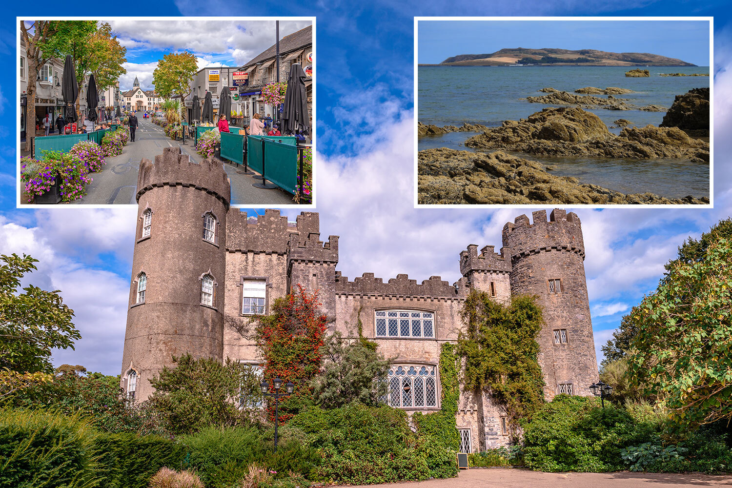 The seaside town just mins from Dublin city - with sandy beaches & wallabies