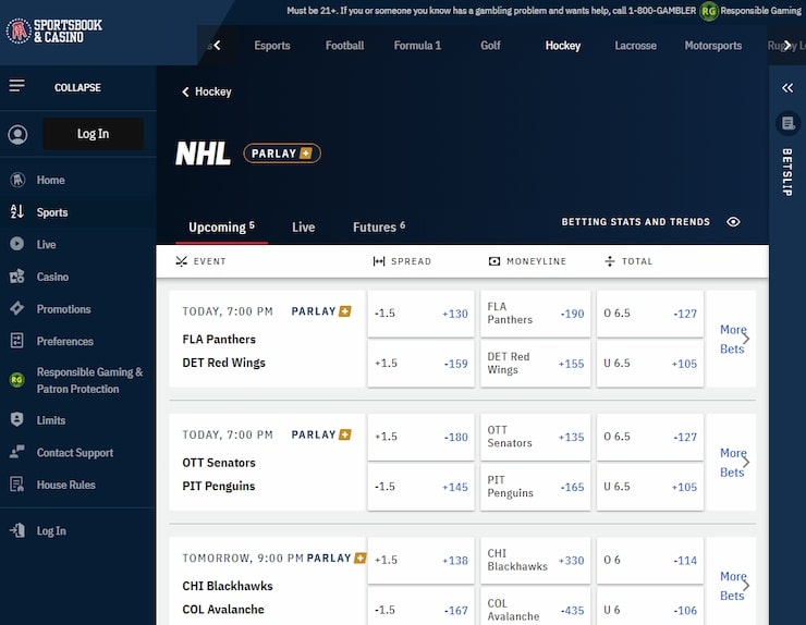 Barstool MA online gambling site