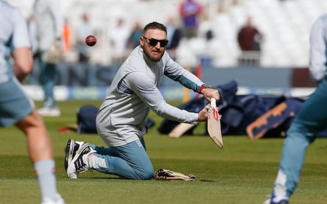 England cricket coach Brendon McCullum