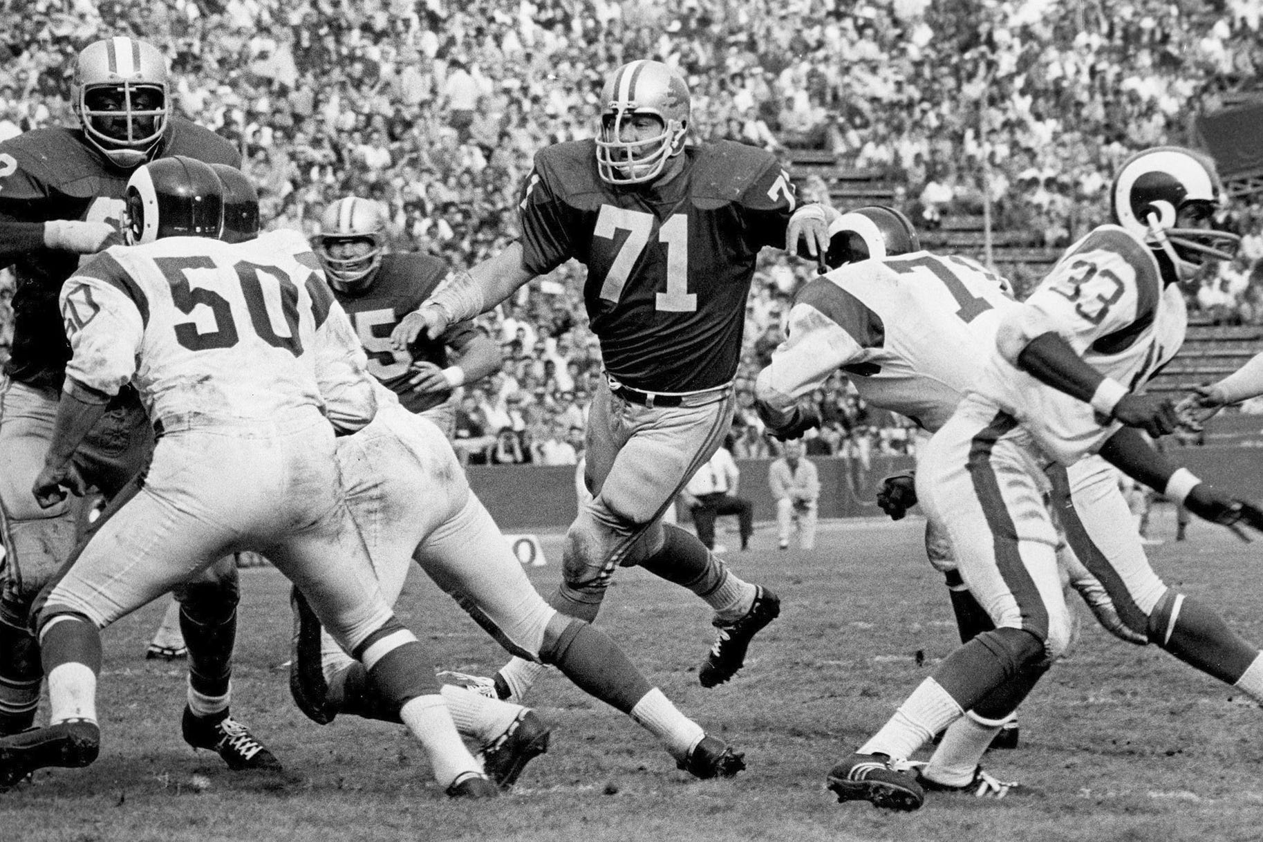 Detroit Lions great Alex Karras was suspended for gambling 60 years ago