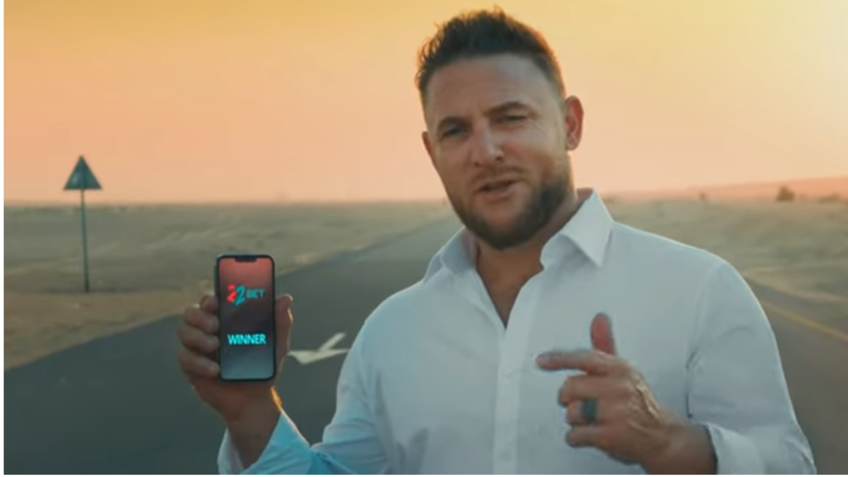 Google pulls Bet22 gambling ad featuring Brendon McCullum from YouTube