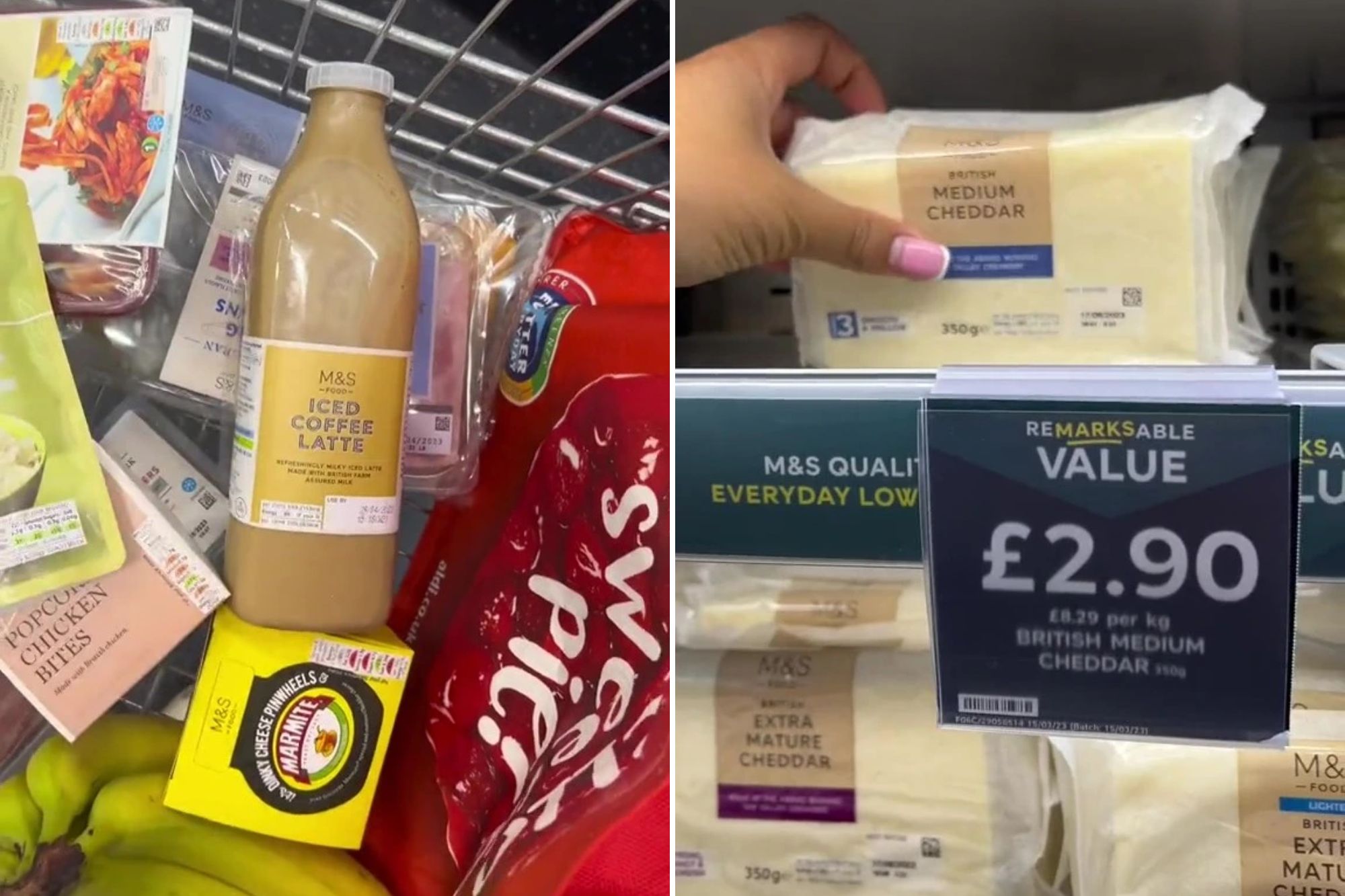 Shopper ditches Aldi for M&S and is blown away by how cheap some bits are