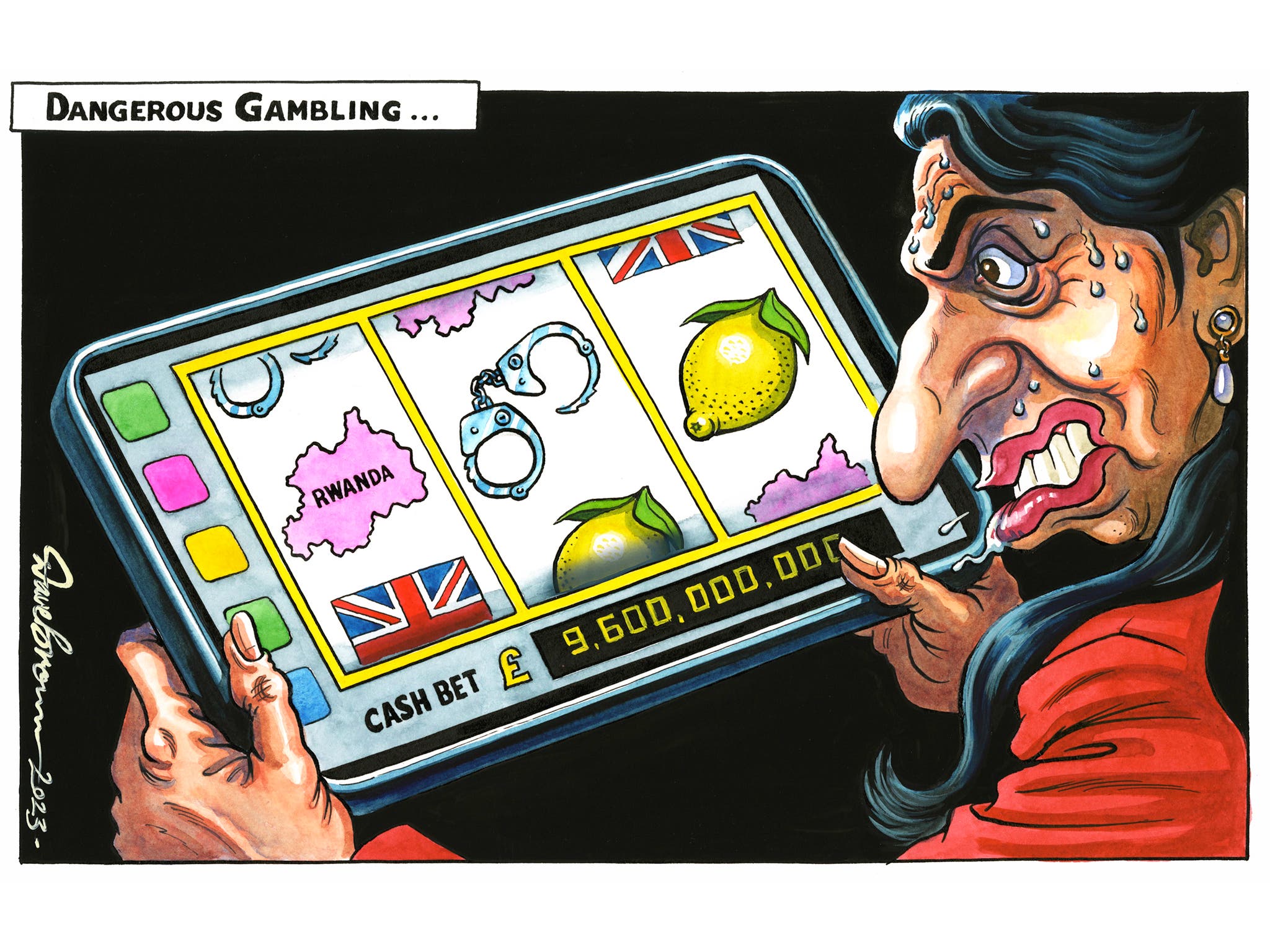 In the government’s crackdown on gambling, bookies are quids in