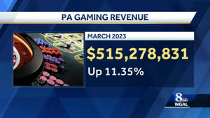 Pennsylvania gambling revenue hits record high