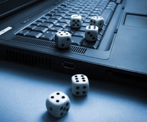 Dice on computer