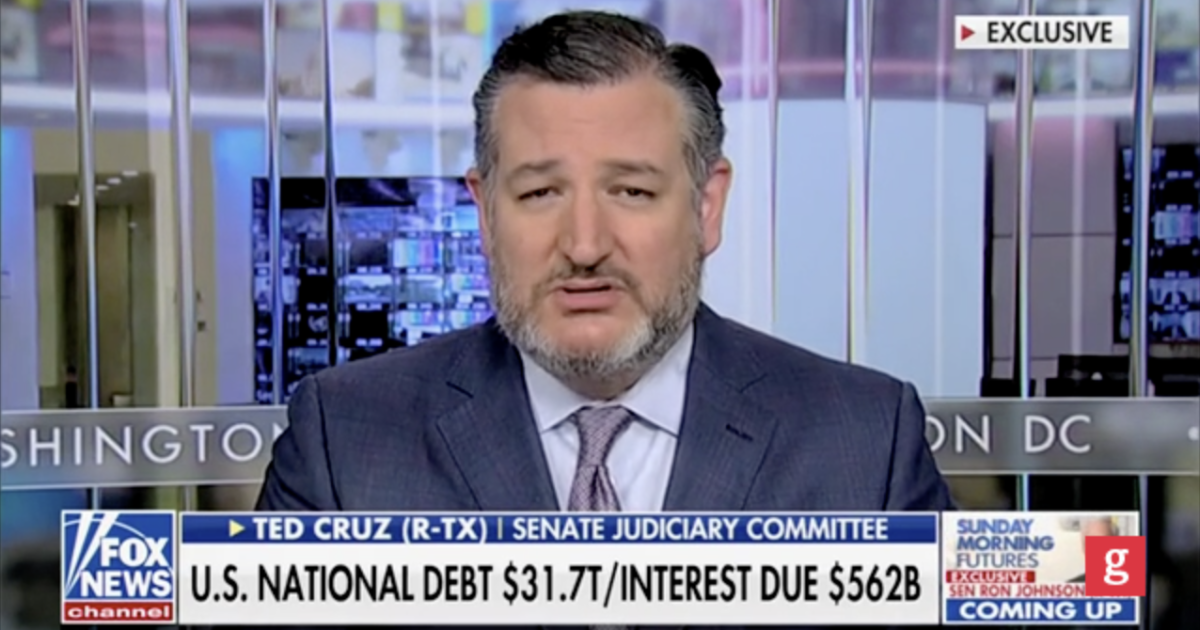 Cruz says Biden 'gambling' with US economy by refusing to negotiate on debt limit