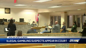 Suspects accused in illegal gambling operations in Palm Beach and Treasure Coast appear in court