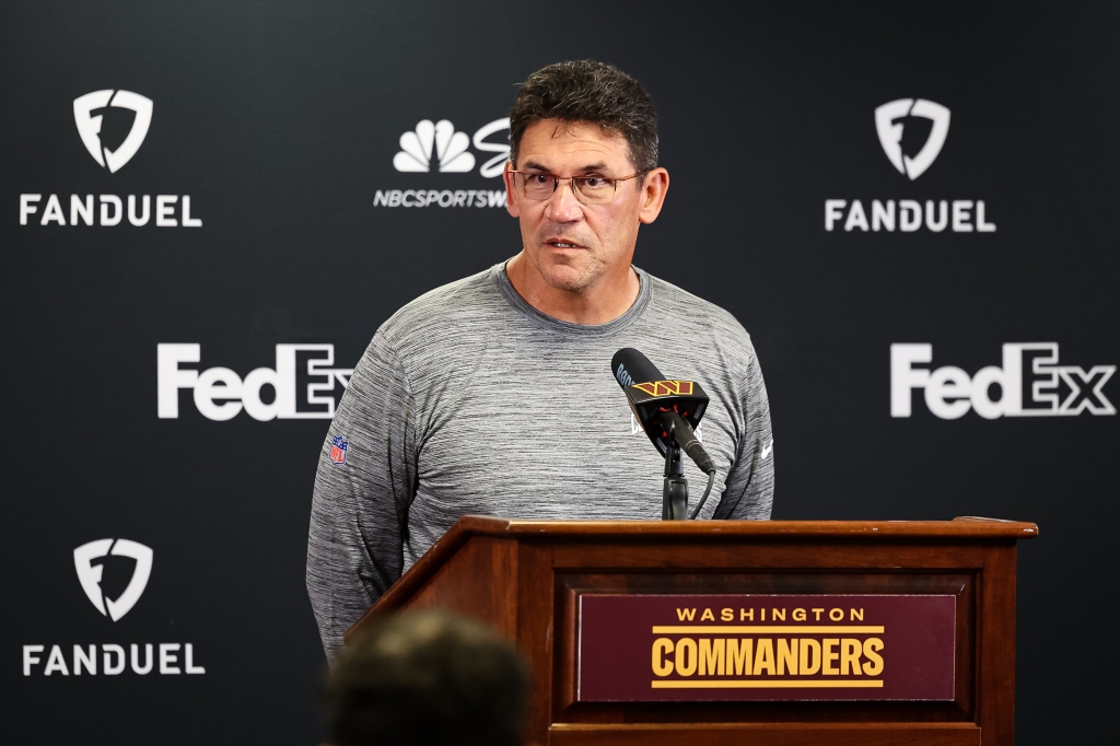 Ron Rivera is being proactive after losing Shaka Toney to a sports betting suspension