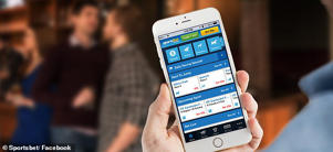 Sportsbet and Beteasy have been accused of 'unconscionable conduct' by allowing a gambler to lose around $600,000 over six years. The Sportsbet app is pictured