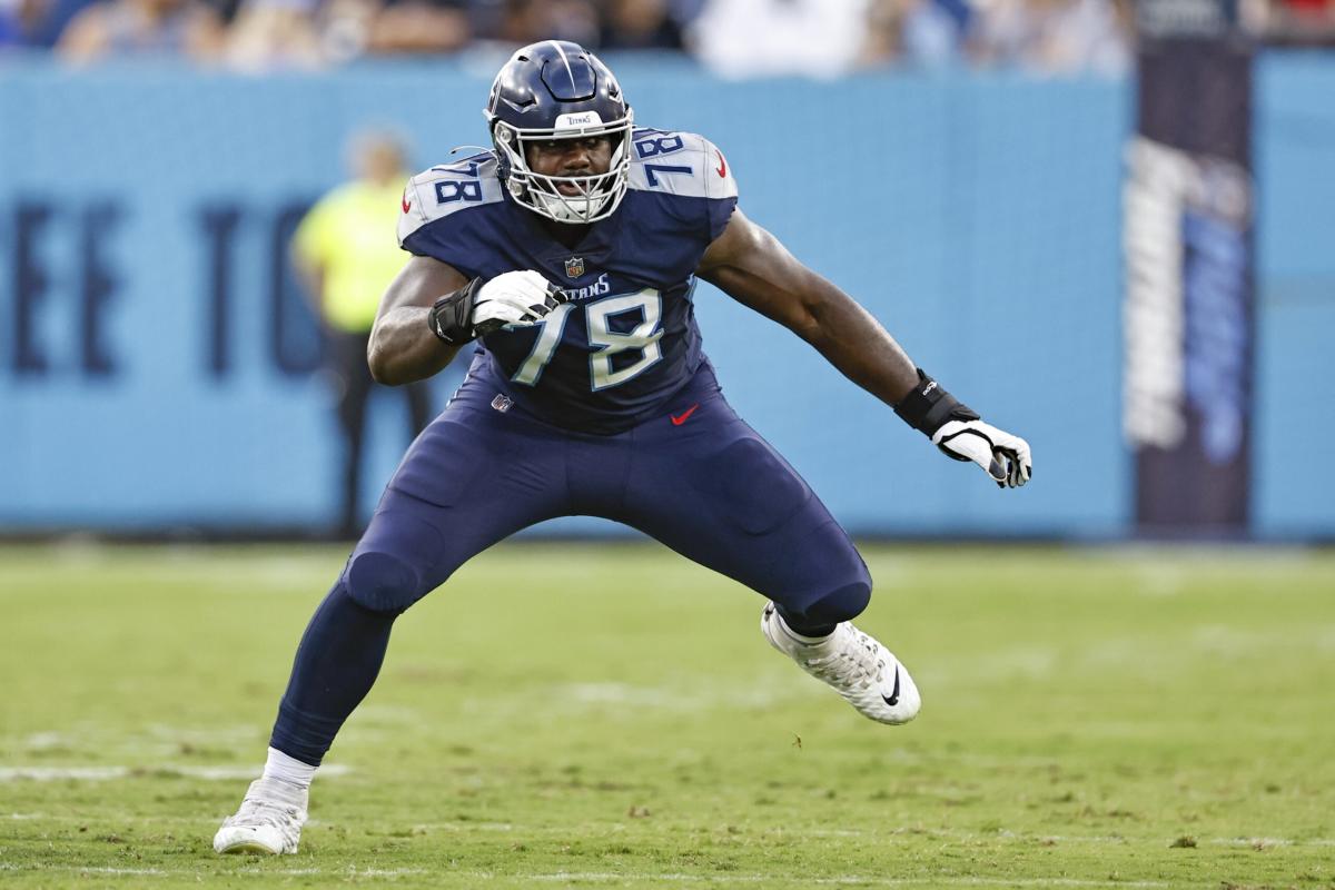 Titans RT Nicholas Petit-Frere suspended 6 games for violating gambling policy