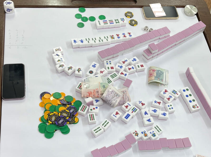 25 people arrested in raid of illegal gambling den in Sembawang, almost $20,000 in cash seized