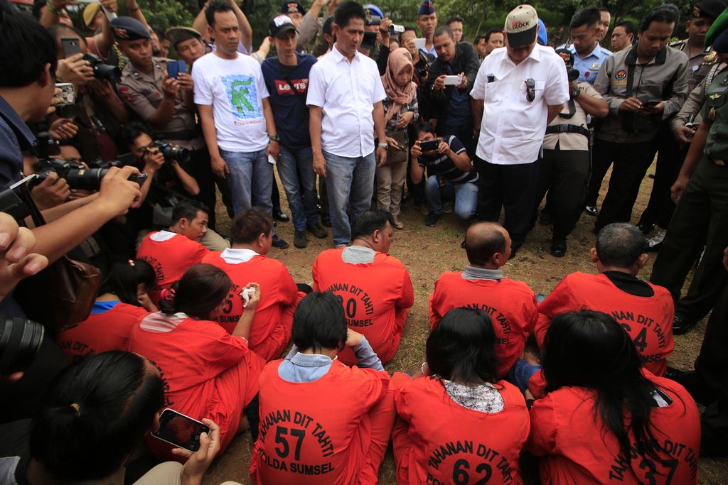 The gambling perpetrator was arrested by the South Sumatra Regional Police in Palembang, South Sumatra on Tuesday (July 4th).