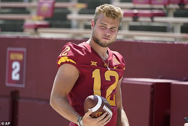 Iowa State QB Hunter Dekkers has also been accused of gambling on Cyclones sports events