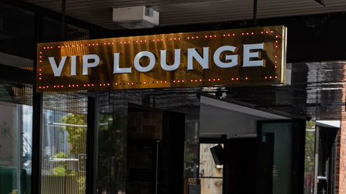 Signage such as this 'VIP lounge' on Oxford street, Darlinghurst, will have to be removed within three months under the new legislation.