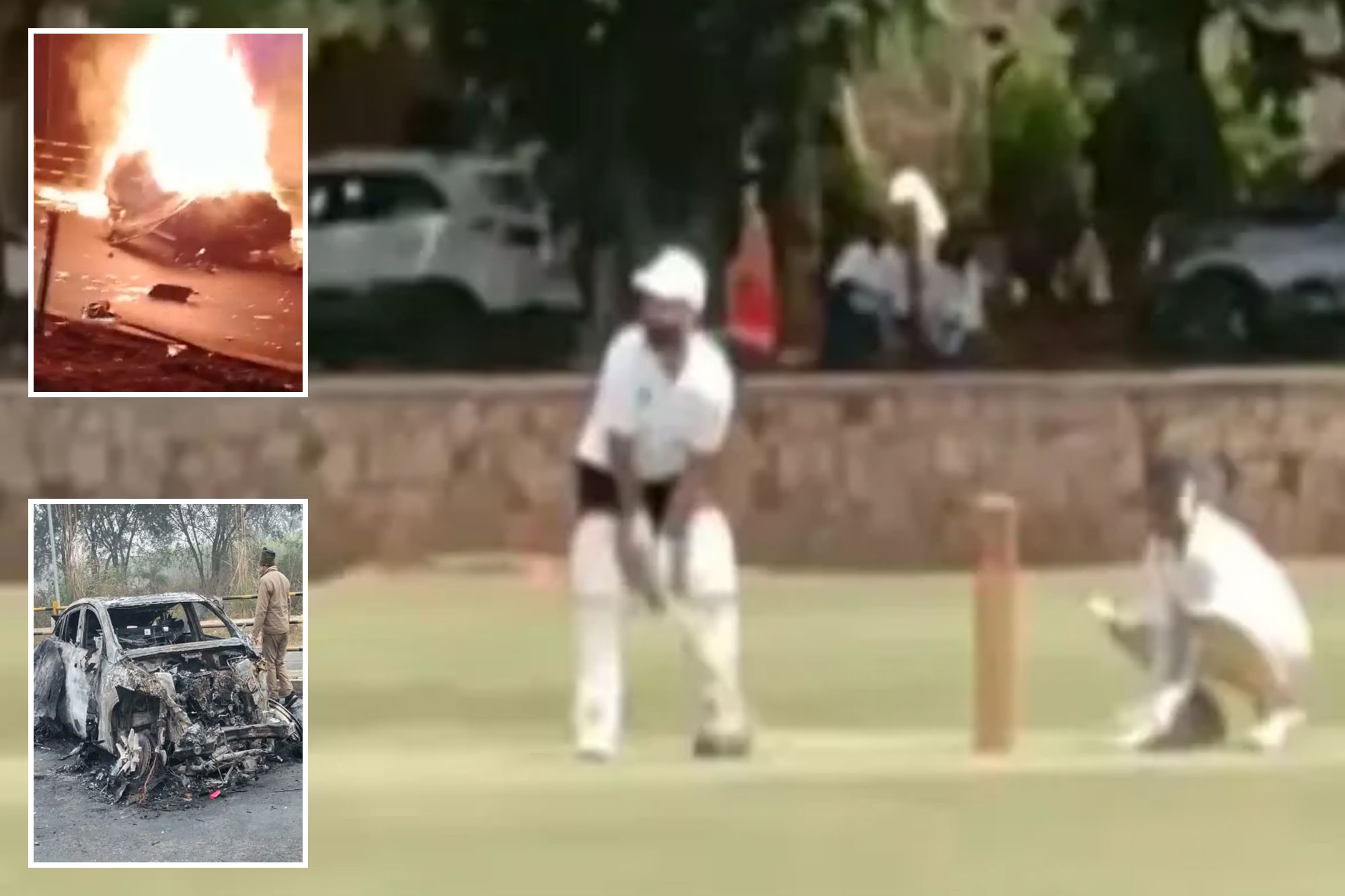 Moment Rishabh Pant plays cricket for first time after fireball car crash