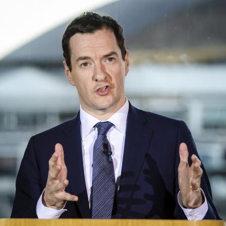 Labour accuses George Osborne of âgambling with public financesâ after target warning