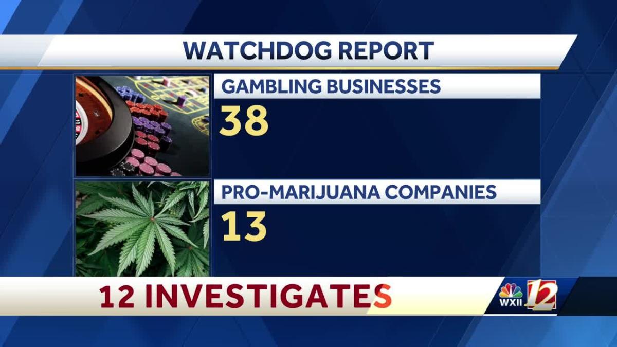 Report finds NC lawmakers collected more than half-a-million dollars from gambling and marijuana interests.