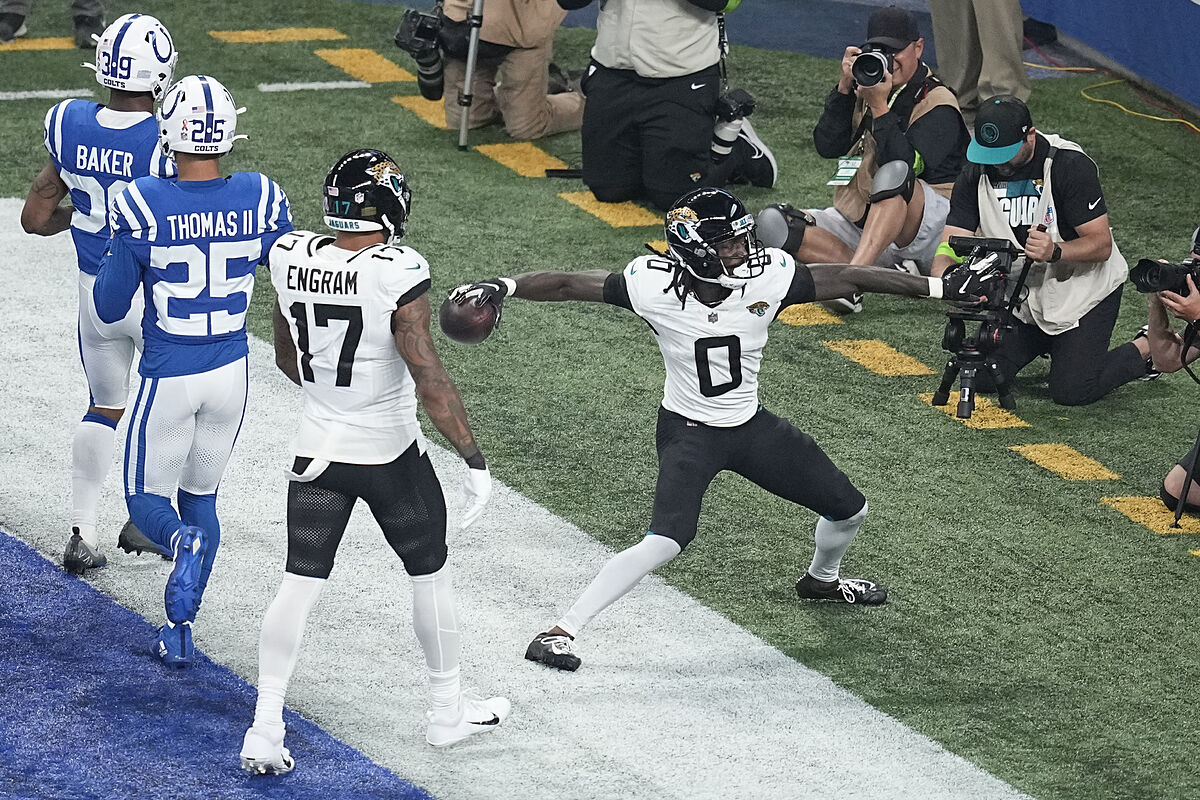 Calvin Ridley marks return from gambling ban with sensational touchdown for Jaguars