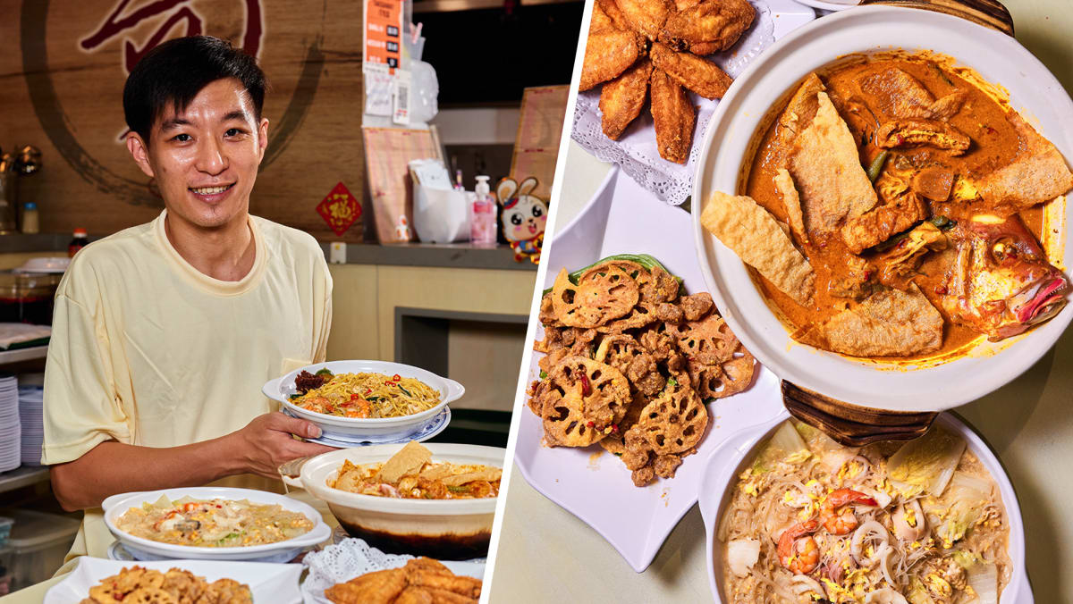 Ex-Gambling Den Boss Now Zi Char Hawker After Jail Stint, Serves Shiok $25 Fish Head Curry