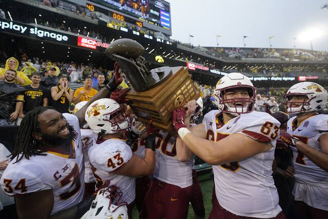 Fans try to put cloud of gambling investigation to the side as Iowa-Iowa State game arrives | Times Leader