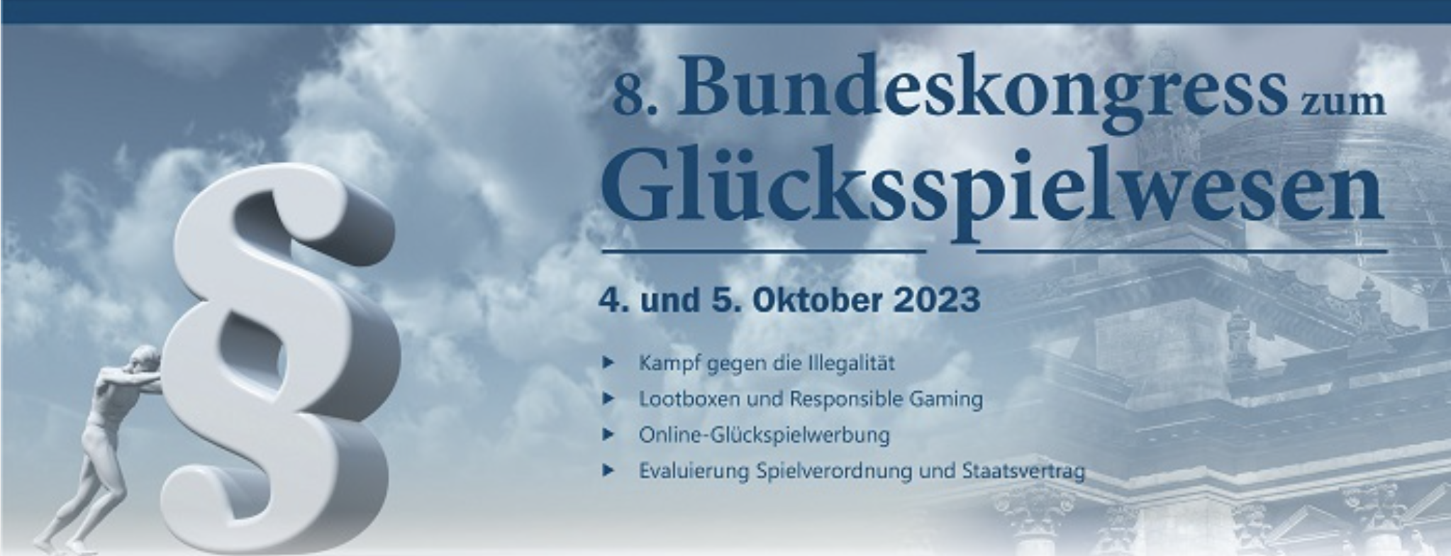 Itinerary finalised for Federal Congress on Gaming and Gambling in Germany