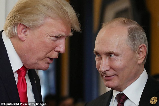 Vladimir Putin is 'gambling' on Donald Trump winning the 2024 US election and ending the superpower's backing for Ukraine, according to Western officials