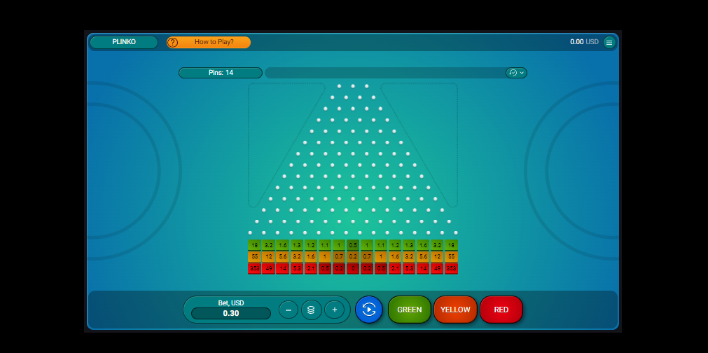 Lucky Block plinko game