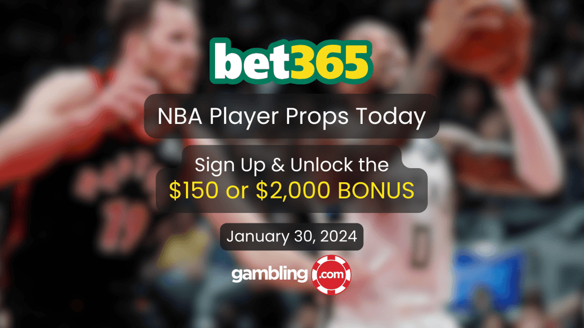 bet365 Bonus Code GAMBLING: Get $150 or $2K BONUS for NBA Player Props