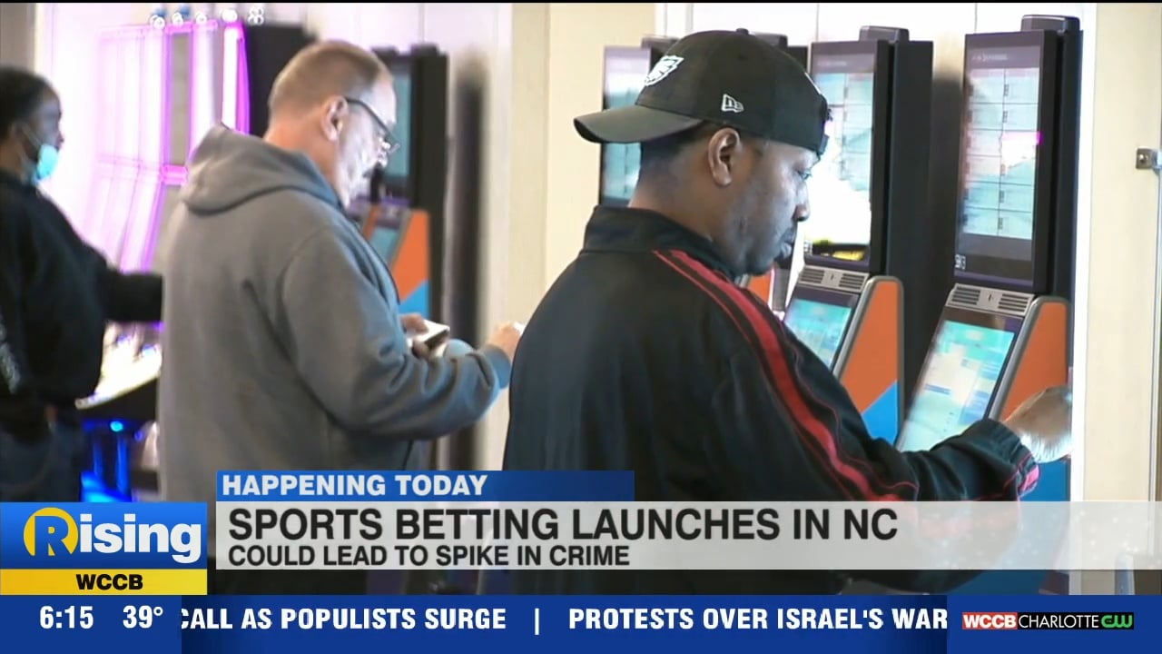 Researchers Say Gambling Crimes Could Spike As Sports Betting Launches - WCCB Charlotte's CW