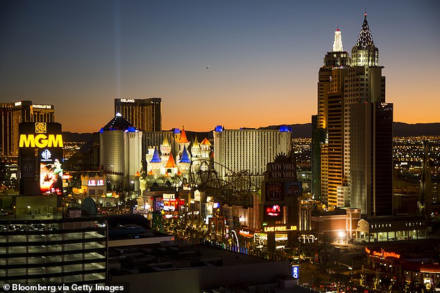 When Aaron was diagnosed with MND in 2022, the brothers and friends all booked a once-in-a-lifetime trip to Las Vegas (stock image)