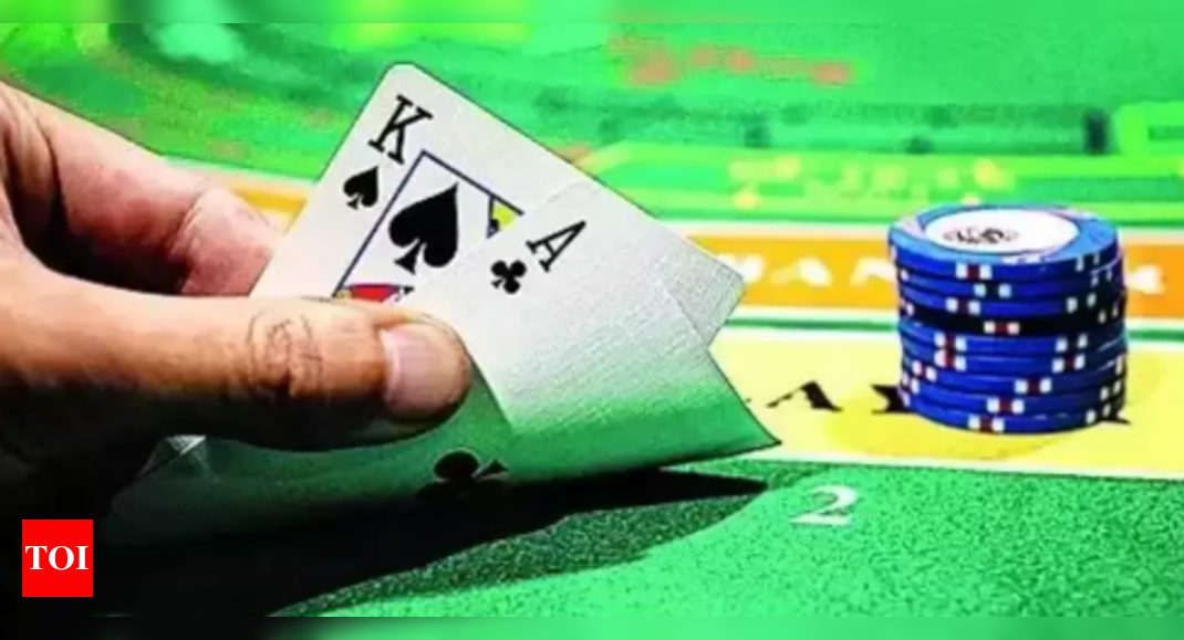 Gambling racket busted, 7 booked – Times of India