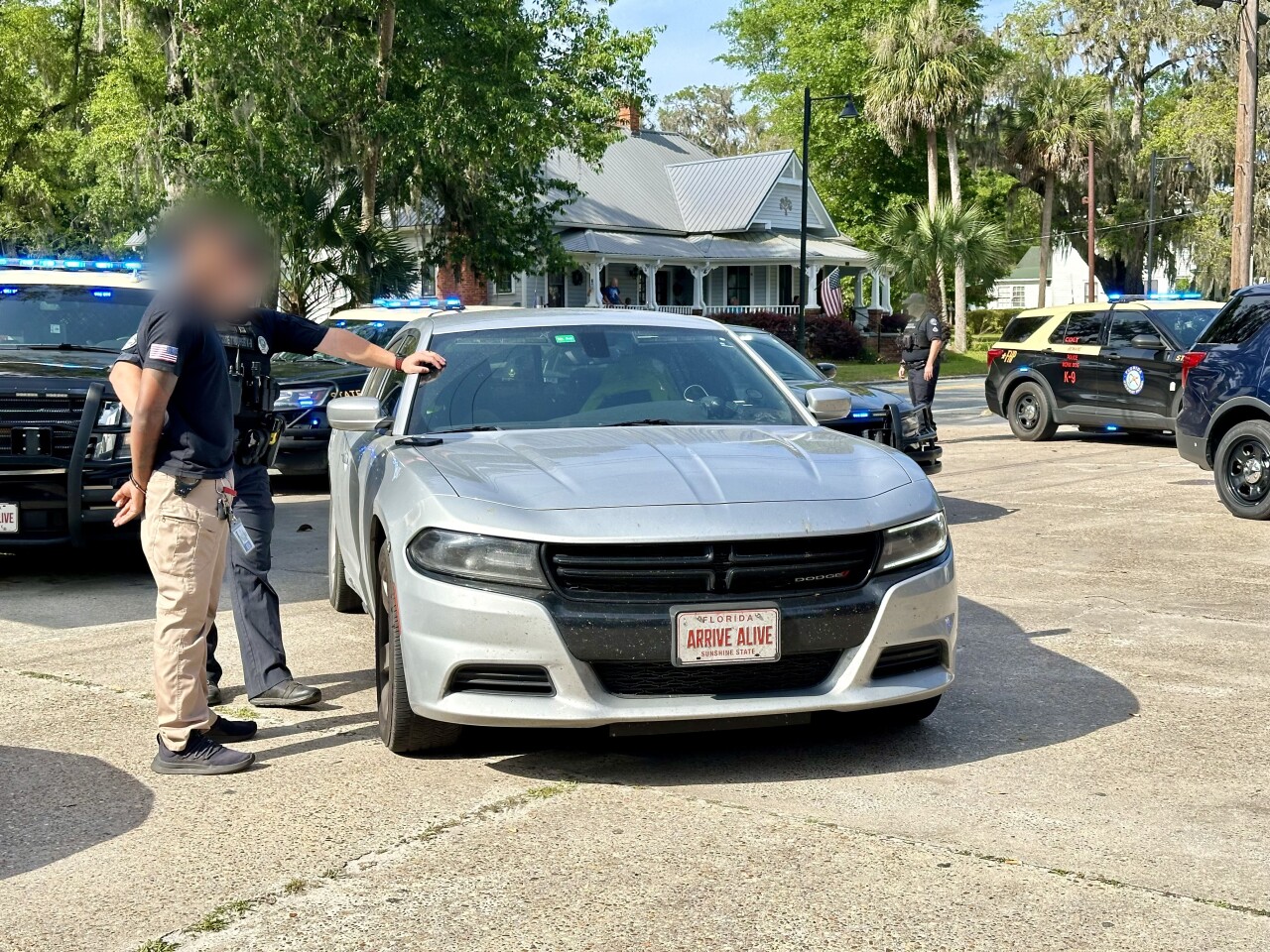 Social Center Arrest Blurred at 16660 Spring Street.JPG