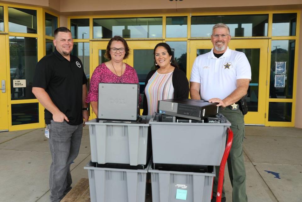 These computers were for illegal gambling, Manatee deputies say. Now they help families