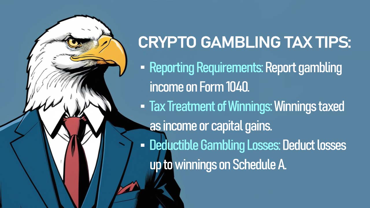 US Crypto Gambling Tax Tips