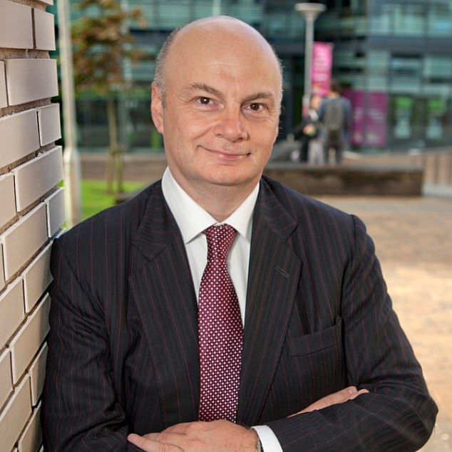 Professor Raymond Playford (pictured), an expert in molecular medicine at the University of West London and the study's co-author told MailOnline: 'The potential associations we have come across have mainly related to changing personal relationships, such as divorce or splitting up from what seemed to be stable relationships and changing their home situation such as moving house on short notice'