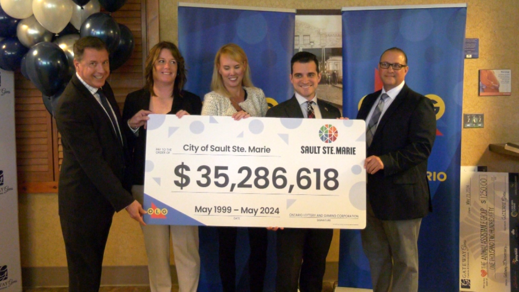 Sault Ste. Marie celebrates 25 years of gambling, $35M raised for the city